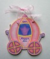 Princess Carriage Personalized Christmas Ornament