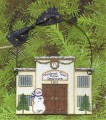 Police Station Personalized Christmas Ornament