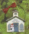 Church Personalized Christmas Ornament