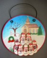 Church with Snowmen Family of 7